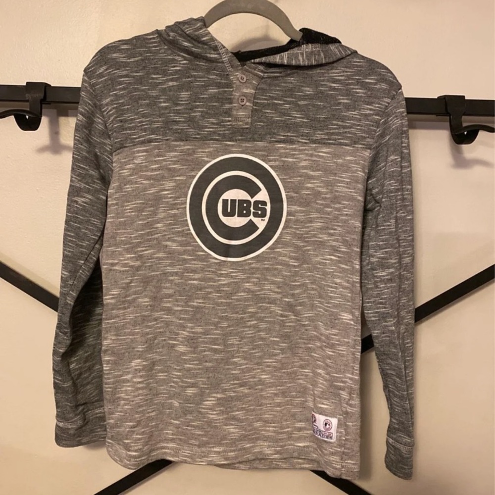 chicago cubs kids large hoodie
